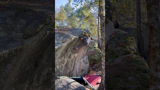 Égoïste  7a Fontainebleau climbing bouldering rockclimbing [upl. by Anna149]