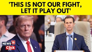 Syria War  As The Rebels Advance Trump Declares The Syria Conflict To Be quotNot Our Fightquot  N18G [upl. by Abel]