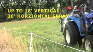 60 Gallon 3Point Sprayer with 14 Foot Breakaway Boom  Master Manufacturing [upl. by Artined]