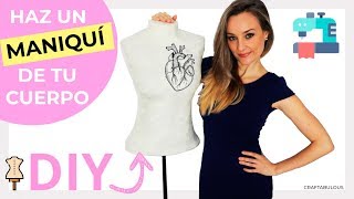 👗CLONA tu CUERPO y Haz un MANIQUÍ I Craftabulous Fácil [upl. by Leonhard]