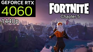 RTX 4060 in Fortnite Chapter 5 at 1440p [upl. by Eyoj]