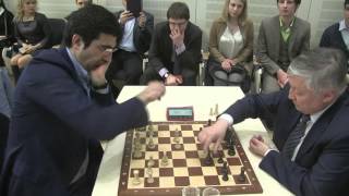 20160311 Kramnik  Karpov WC XIV  WC XII GosDuma  SberBank [upl. by Deedahs]