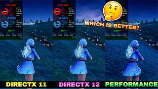 FORTNITE DIRECTX 11 vs DIRECTX 12 vs PERFORMANCE MODE  i5 4570  GTX 960 [upl. by Attenauq198]