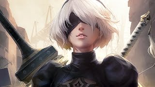 Nier Automata All Cutscenes Game Movie PS4 PRO [upl. by Yale]