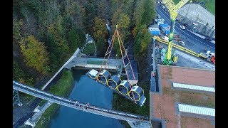 Dok Kurzversion zum Bau der neuen Standseilbahn SchwyzStoos [upl. by Antonia]