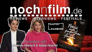 In conversation with Noémie Merlant amp Adèle Haenel  Porträt einer jungen Frau in Flammen [upl. by Pytlik557]