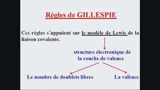 15 Liaison chimique  la suite des règles de GILLESPIE  leffet de l’électronégativité [upl. by Eidnim]