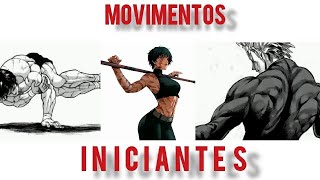 Os 10 Movimentos de Calistenia Iniciantes [upl. by Grane625]