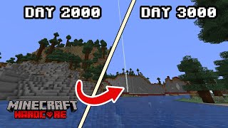 3000 Days NO TOTEM in Hardcore Minecraft [upl. by Nlyak]