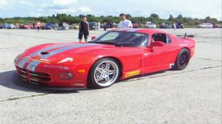 978hp TT Dodge Viper GTS 80L V10 walkaround  sound [upl. by John377]