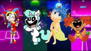 The Amazing Digital Circus Pomni 🆚Craftycorn 🆚Inside Out Joy 🆚 DogDay 🌟 Tiles Hop Coffin Dance [upl. by Marcoux]