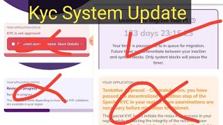 Kyc System Update Pi Network Pi Network All Issue Solve Kyc [upl. by Darcy]