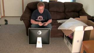 iMac 24quot unboxing Early 2009 [upl. by Neufer]