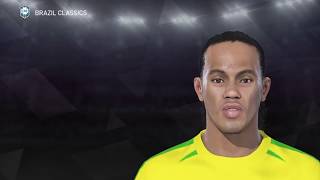 PES 2018 Face Ronaldinho [upl. by Ahsac]