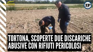 Tortona scoperte due discariche abusive con rifiuti pericolosi [upl. by Nohpets]