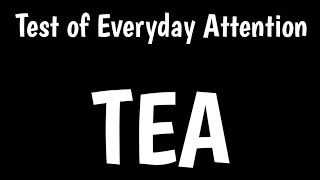 Test of Everyday Attention  TEA  Behaviour Assessment Tests [upl. by Sutniuq997]