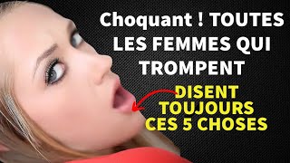 Quand une Femme vous Trompe cest la première chose quelle vous dit  PSYCHOLOGIE FÉMININE [upl. by Anama22]