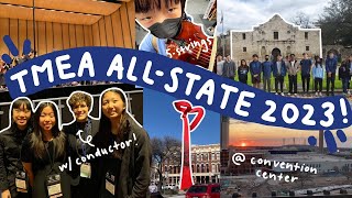 TMEA ALL STATE 2023 VLOG [upl. by Newby]