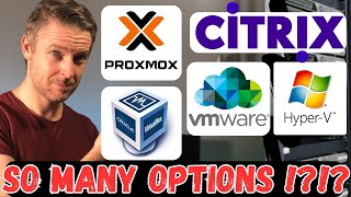 Hypervisor Comparisons Which Virtual Machine type is best VMware vs Proxmox [upl. by Daile14]