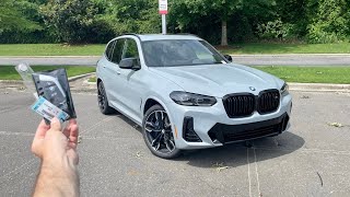 2024 BMW X3 M40i Start Up Exhaust Test Drive Walkaround POV and Review [upl. by Ineslta]