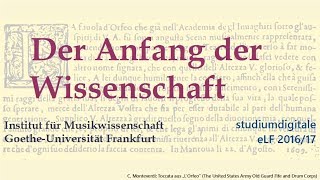 Der Anfang der Wissenschaft [upl. by London]