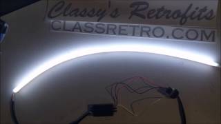 Classys Retrofits Sequential LED Strip Demonstration [upl. by Arlana]