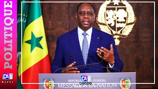 🔴LIVE  Message à la nation du PR Macky Sall [upl. by Atalee]