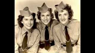 Boogie Woogie Bugle Boy  The Andrews Sisters lyrics in description [upl. by Greenburg]