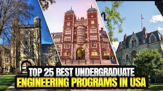 25 Best Undergraduate Engineering Programs in USA [upl. by Royo798]