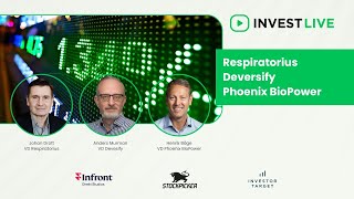 Invest Live  Respiratorius Deversify amp Phoenix BioPower [upl. by Lordan596]