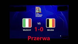 Komentuje mecz Włochy🟩⬜🟥  Belgia⬛🟨🟥 [upl. by Airat]