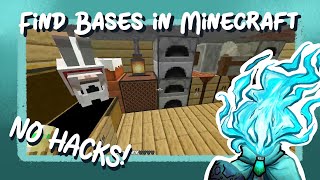 How to Find Bases on Minecraft Without Hacks Simply Vanilla Co  Minecraft SMP [upl. by Sholes]