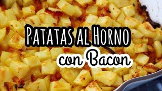 PATATAS AL HORNO CON BACON [upl. by Lodie]