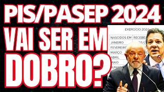 SAQUE PISPASEP 2024 SERÁ DOBRADO QUEM VAI RECEBER DOIS ABONO SALARIAL COM VALOR EM DOBRO [upl. by Netloc]