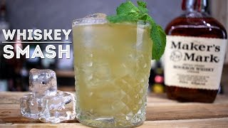 Whiskey Smash Cocktail Recipe [upl. by Suivart350]