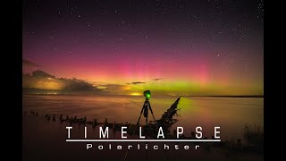 Polarlichter Timelapse neu in Deutschland vor Sylt am 13 und 14 September 2024 mit Nikon D780 [upl. by Tolley]