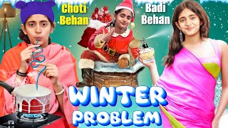 WINTER PROBLEMS  Choti Behan VS Badi Behan  Girls in Winter Wedding  MyMissAnand [upl. by Tnahsin]