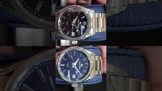 Hands on Dial comparison Grand Seiko SLGA021 Vs SLGA019 Titanium Lake Suwa model Which is better [upl. by Tracay]