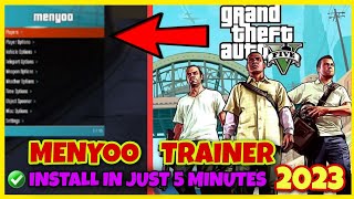 HOW TO INSTALL MENYOO TRAINER IN GTA 5 IN 2023 LATEST VERSION  ENGLISHHINDIURDU  darklord [upl. by Nauq991]