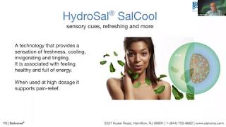 HydroSal® SalCool amp HydroSal® FreshCool for Sensory Applications  March 23 2020 [upl. by Aroc711]