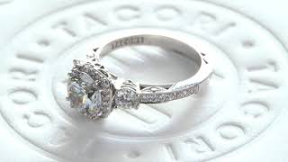 Tacori 2623RDMDP Dantela Engagement Ring [upl. by Wini]