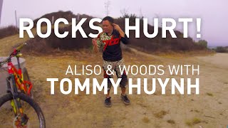 Rocks hurt Gnarliest MTB Trails with Tommy Huynh Aliso and Woods Bong Drop Five Oaks Car Wreck [upl. by Ponce]