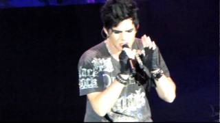 Adam Lambert  HD  Broken Open Plus Intro  River Rock Casino  Vancouver Canada [upl. by Cobb278]