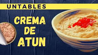 🍋🐟 Cómo Preparar una CREMA DE ATUN 🐟 Gourmet dip pate crema [upl. by Smitt]