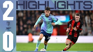 HIGHLIGHTS  Bournemouth vs Arsenal 20  Premier League [upl. by Ennazus]