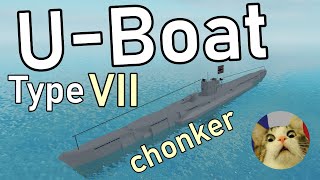 UBoat Type VII Showcase  Roblox Plane Crazy [upl. by Atalee573]