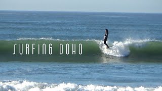 Tarzan The Surfman and Joe Kookling Surfing Doheny State Beach Dana Point California October 23 2024 [upl. by Tobey206]