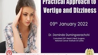 Vertigo and Dizziness common symptoms during day to day practice [upl. by Olecram]