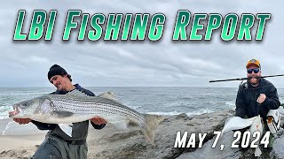 LBI Fishing Report 5724  Great Fishing For Bass amp Blues Continue [upl. by Nirehtac]