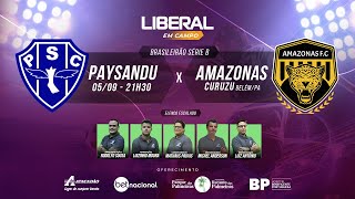 PAYSANDU 0 X 1 AMAZONAS  SÉRIE B 2024  AO VIVO [upl. by Kenta]